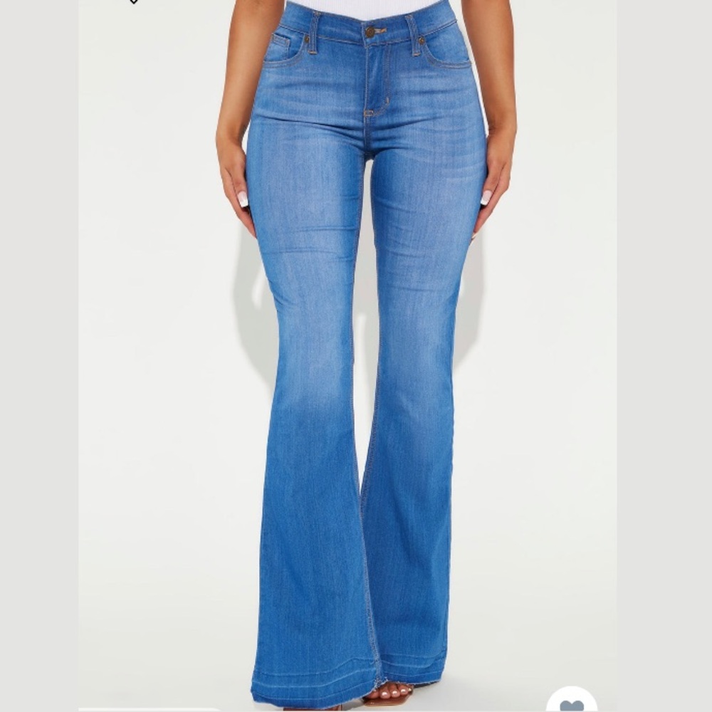 Medium blue wash jean size 1
